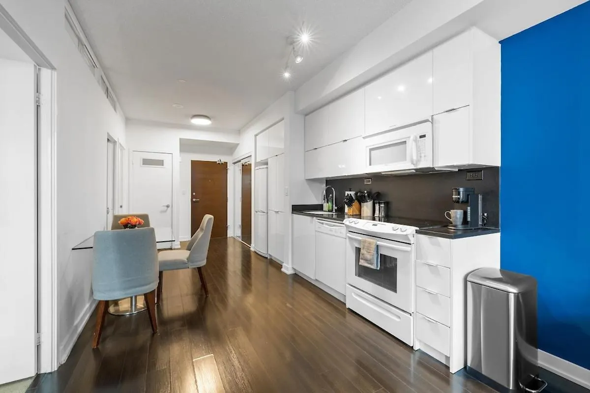 City Stay Rogers Centre Sleeps 6 Toronto Apartmán