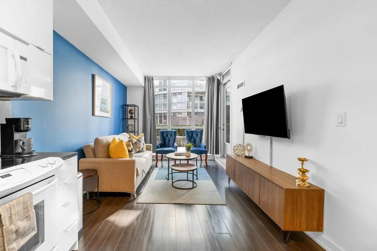 City Stay Rogers Centre Sleeps 6 Toronto Apartmán