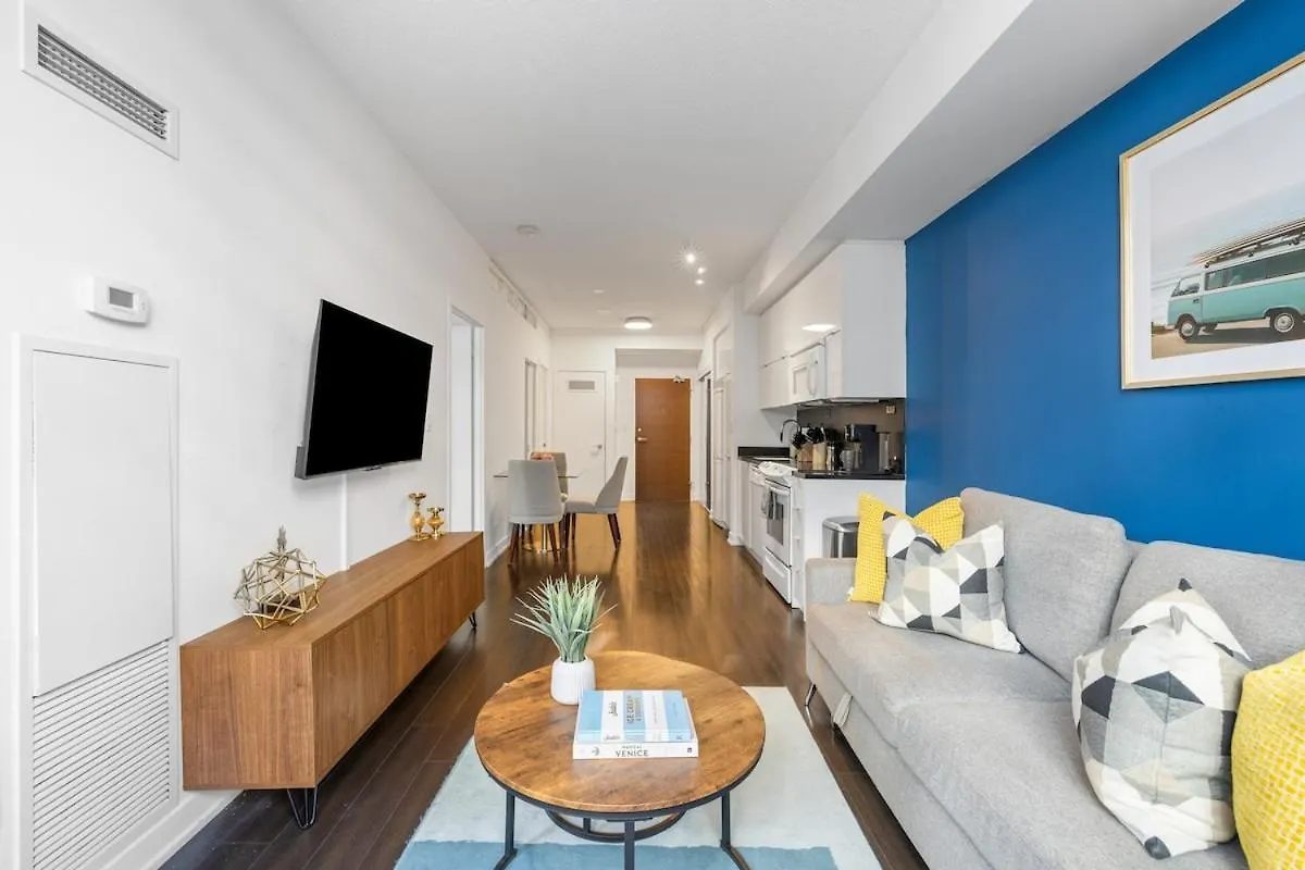 City Stay Rogers Centre Sleeps 6 Toronto Apartmán